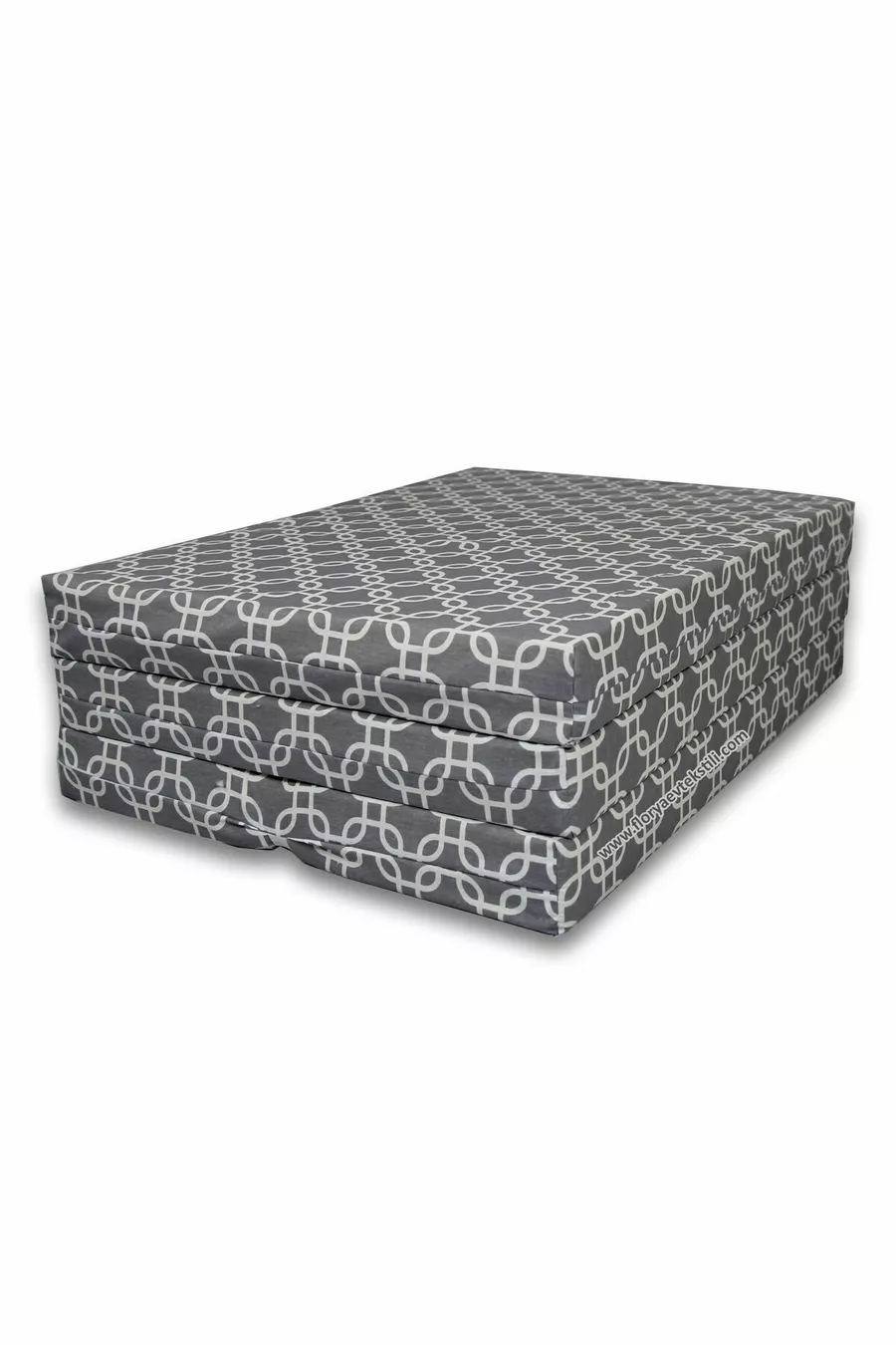 Matelas pliant en mousse  Cm Coussin à carreaux