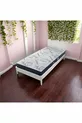 Matelas à ressorts Liza orthopédique complet pour une personne en tissu bambou cm