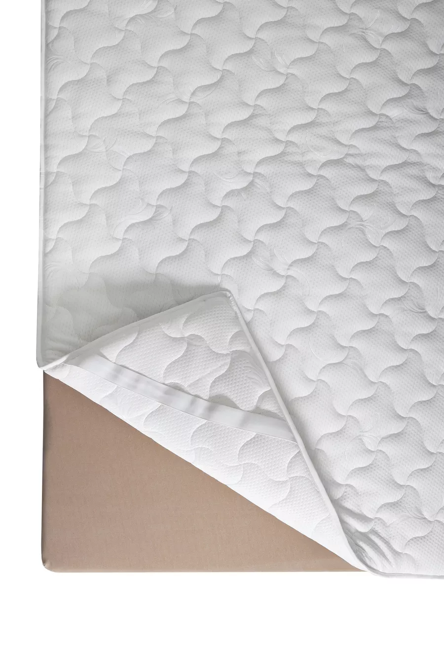 Matelas de couchage orthopédique complet avec surmatelas capitonné, épaisseur 4 cm