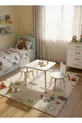 Ensemble table et chaises pour enfants Table d'activité Bureau 1 table 2 chaises