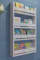 Étagère éducative Montessori pour chambre d'enfant avec 4 niveaux, étagère murale décorative