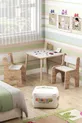Bureau d'activités pour enfants avec chaise à dossier pour jeux et travaux (2-4 ans)