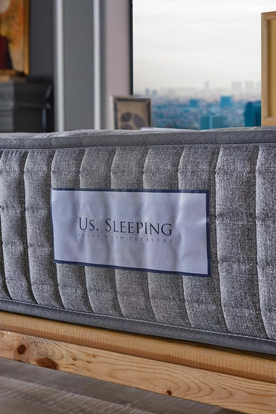 Matelas à ressorts hybride entièrement orthopédique avec plumes d'oie (cm)