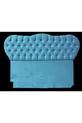 Tête Alc Modèle Cristal cm Baby Face Tissu Moderne Matelassé Couleur Bleue Fait Main
