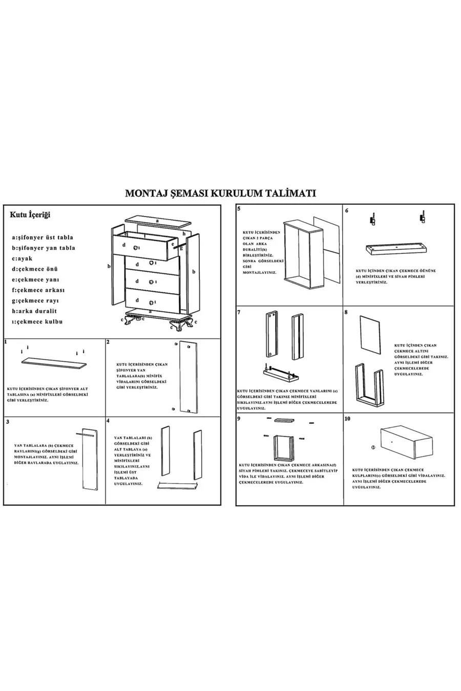 Melody Dresser Anthracite