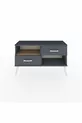 Arges Dressoir Enkele Plank 2 Lade Antraciet- dennen/Antraciet