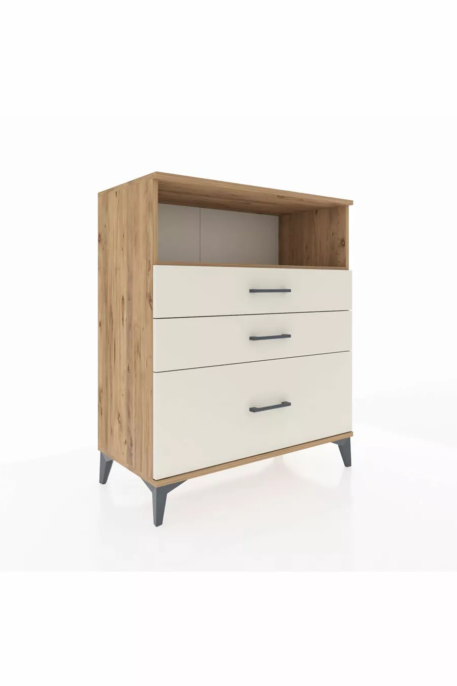 Hyperion Dressoir Met Één Plank En 3 Lades Den-Hardsteen