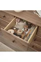 Commode à 8 tiroirs, gris-brun, cm