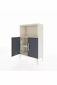 Arges Commode 2 Planken 2 Deuren Agaatsteen-Antraciet