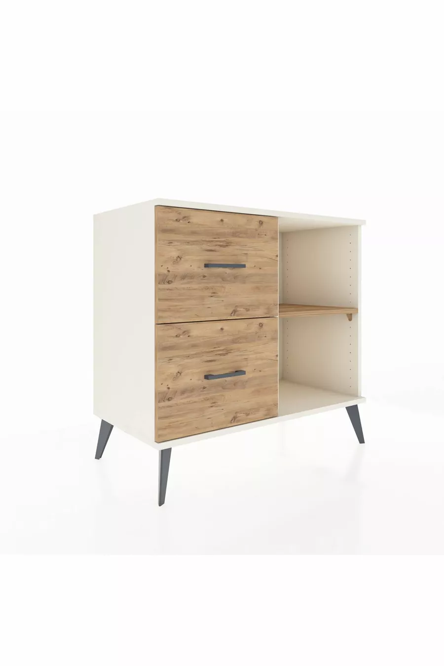Hyperion Dressoir Met Eén Plank En 2 Lades Agaat-Plant