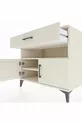 Kronos Dressoir met 2 planken, 1 lade en 2 deuren, Maansteen-Maansteen