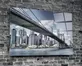 Peinture sur verre du pont de Brooklyn