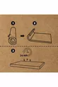 Lit pliant et matelas pliant en mousse pour une personne