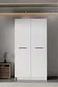 - LADİK - ARMOIRE BLANCHE À DEUX PORTES  CM