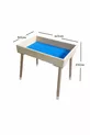 Plateau d'apprentissage Montessori en bois sur pieds, plateau de sable