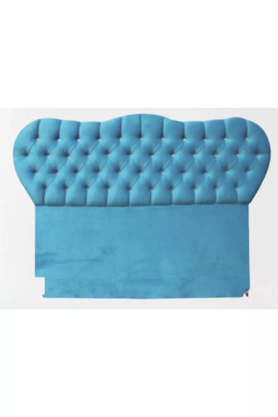 Tête Alc Modèle Cristal cm Baby Face Tissu Moderne Matelassé Couleur Bleue Fait Main