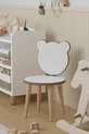 Table d'activité pour enfants avec 3 paniers, bureau pour enfants avec chaise à dossier - Panda