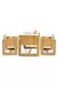 Set di Tavolo e Sedie in Legno Montessori per Attività e Gioco per Bambini 2-4 Anni (1 Tavolo + 2 Sedie)