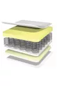 Matelas à ressorts orthopédique pour bébé Bamboo Soft x