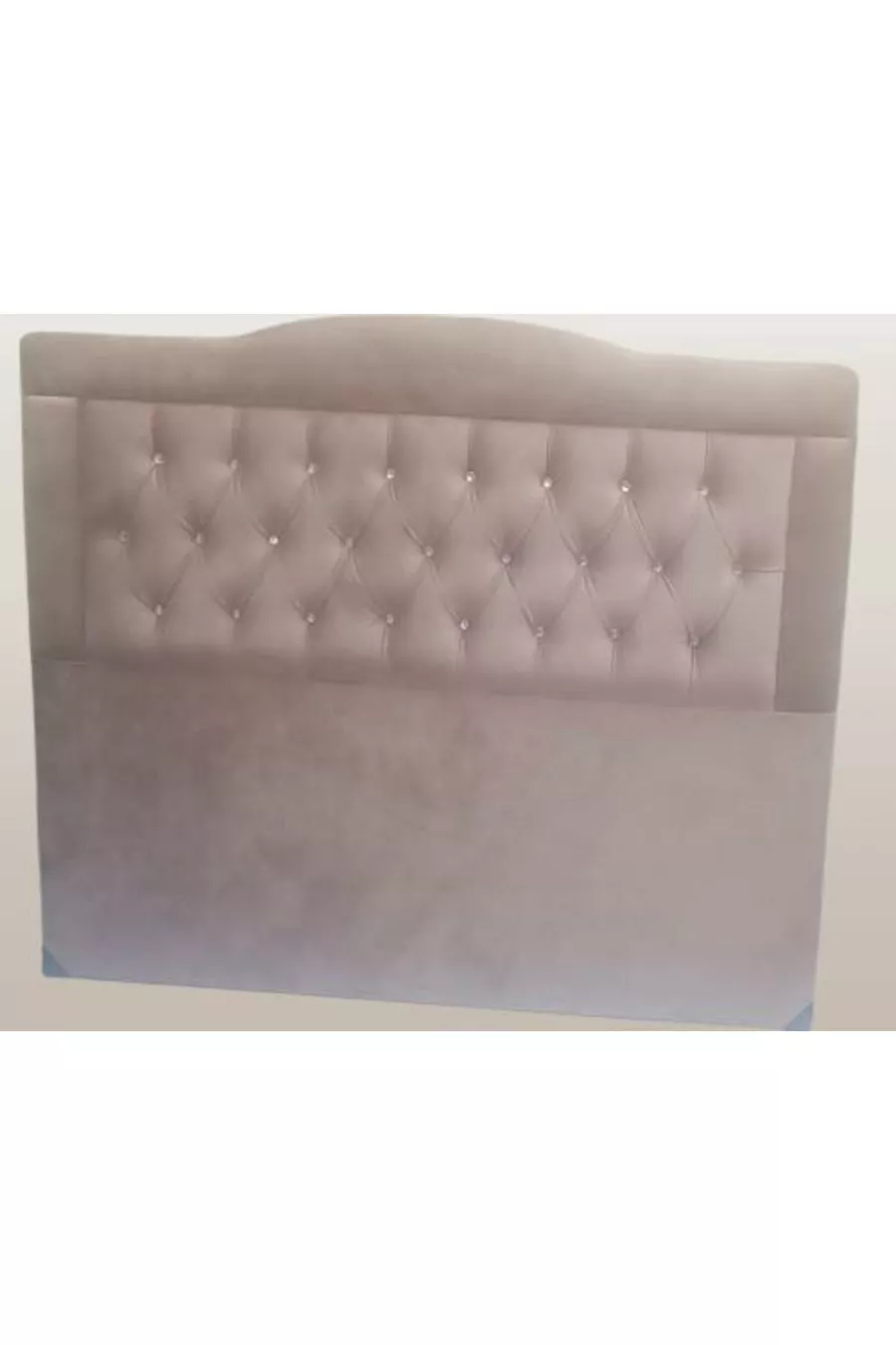 Titel DK Doppelbett Steppstoff aus Fohlenhaar in Milchkaffee, handgefertigt