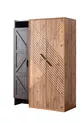 Elit Jugendzimmer - Dreitüriger Schrank, Bettgestell, Nachttisch, Kommode, Schreibtisch, Bücherregal