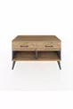 Commode Hyperion 2 tiroirs Anthracite-Sapin