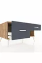 Commode Kronos 2 tiroirs Pin-Pin/Anthracite