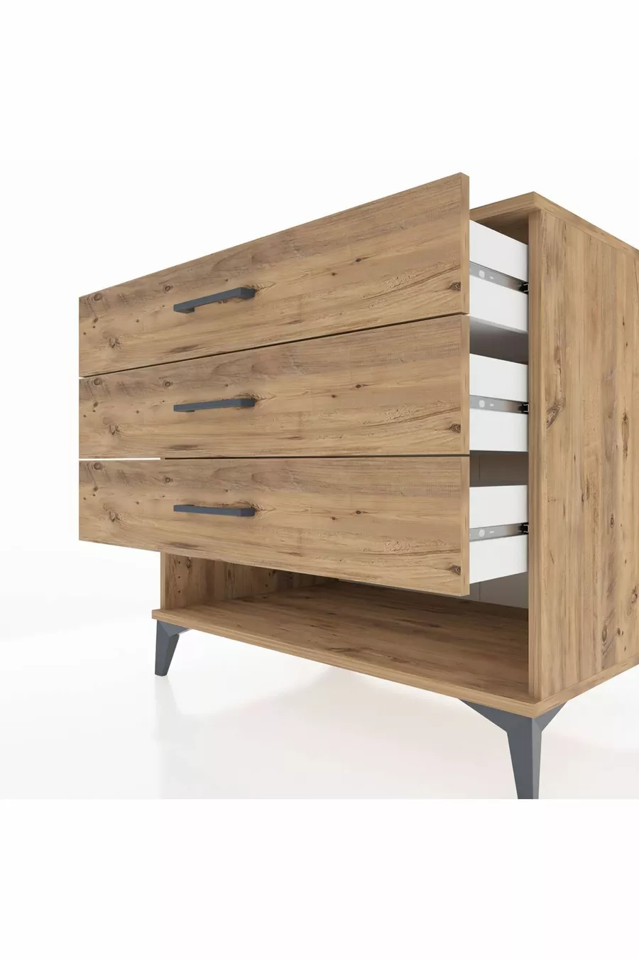 Commode Kronos à 3 tiroirs Pin-Pin