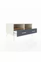 Kronos Dresser with 2 Shelves and 2 Drawers Moonstone-Pine/Anthracite
