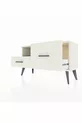Commode Arges à une étagère et 2 tiroirs, quartz-anthracite/quartz