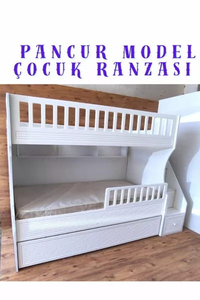 Pancur Model Children's Bunk Bed