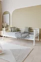 Lits superposés en métal premium Mix Compatible avec matelas Lit superposé blanc amovible