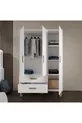 Bohem Children's Room Set White Fully MDF (4 Pieces)