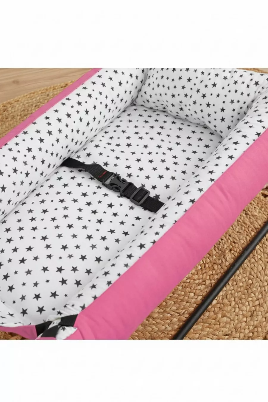 Portatif Bebek Hamak Beşik (pembe)