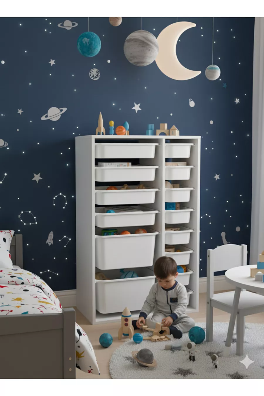 Lade Multifuntionele Speelkast en Opbergunit – Kinderkamer Organizer MET ETIKET CADEAU