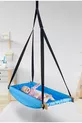 Flow Blaues Holz Federwippe Hängematte Kinderbett Hoppala An Decke Hängende Hängematte Schaukel Babybett