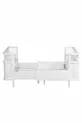 Berceau en MDF, Berceau Trend Grandissant - Blanc 1 Matelas Comfort