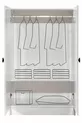 Lits superposés, Lit superposé avec armoire et 2 matelas confort