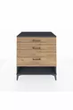 Commode Kronos 3 tiroirs Anthracite-Pin