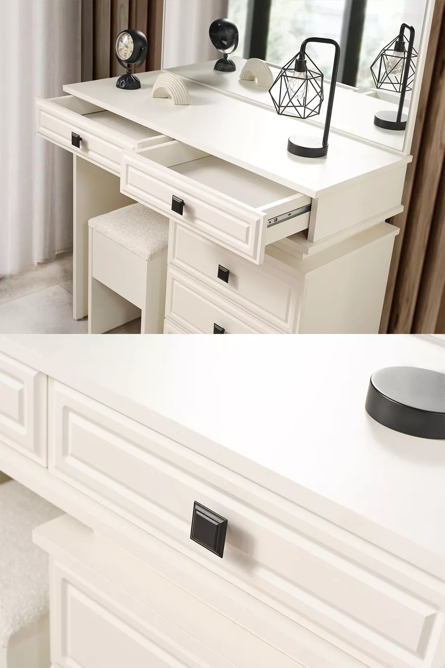 Commode à miroir bohème Vizyon