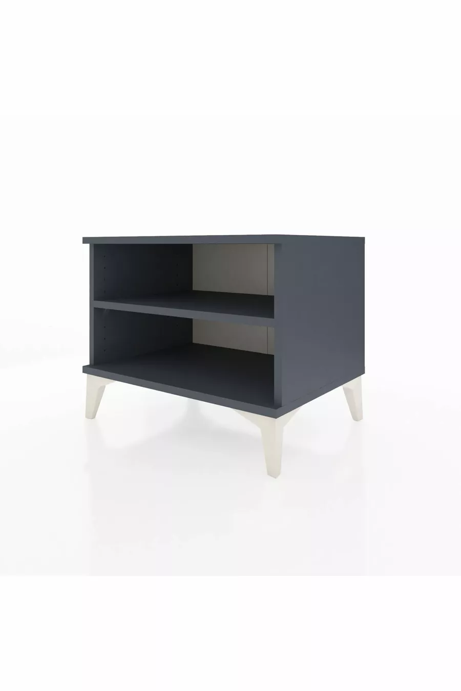 Chevet Hyperion à une étagère Anthracite-Anthracite