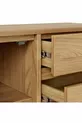 Ligna Natural Wood Console - With Doors and 3 Drawers