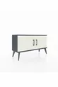 Arges Dresser 2 Shelves 2 Doors Anthracite-Agate