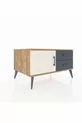 Kronos Dresser Single Shelf with 2 Drawers and 1 Door Pine-Ash/Anthracite