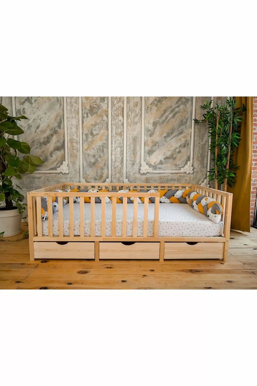 Letto in legno Montessori - Letto Montessori - Letto Montessori - -