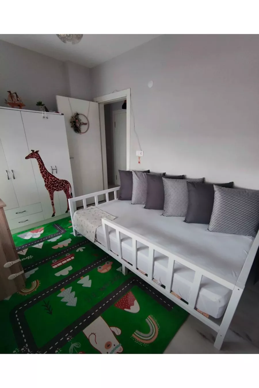 Bett Naturholz Kinderbett