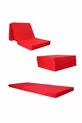 Matelas pliant en mousse Lit en mousse Rouge