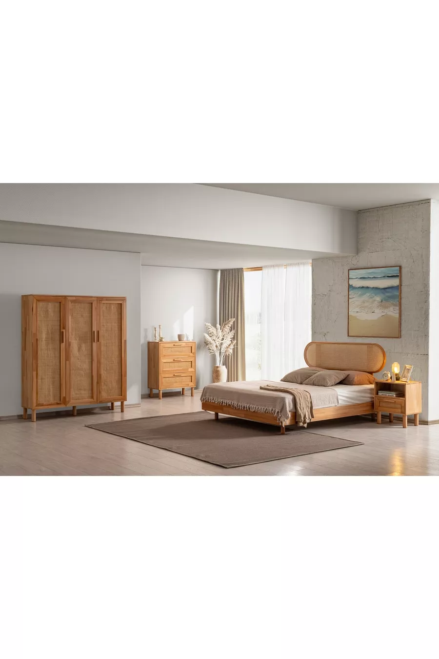 ARTEMIS Solid Bedroom Set