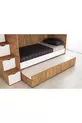 LETTI A CASTELLO CON LETTINO PER BAMBINI EVİMŞAH NOCE / BIANCO * SET DA 3