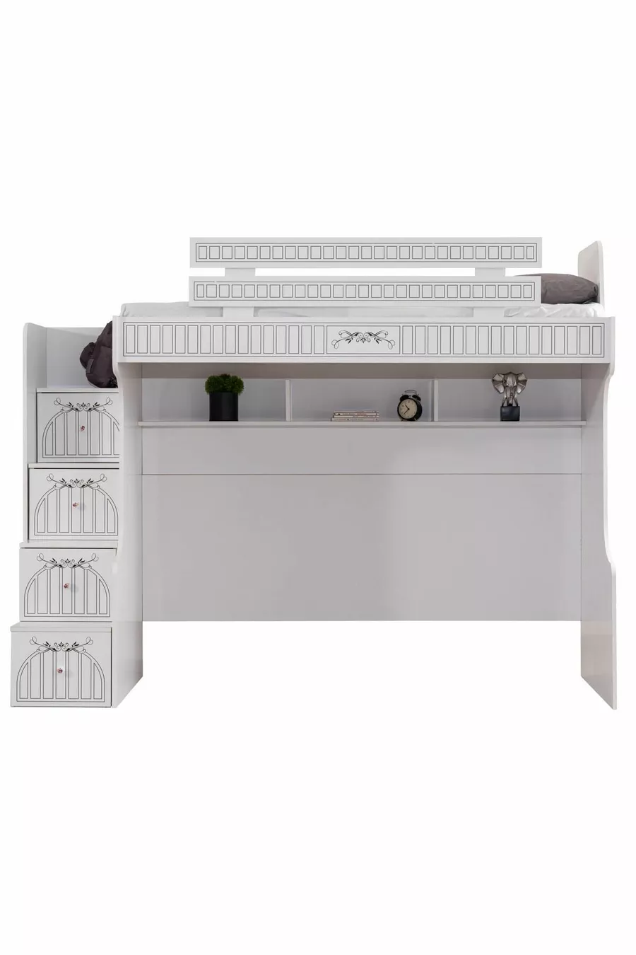Letto a castello, Letto a castello con lettino per bambini Londra